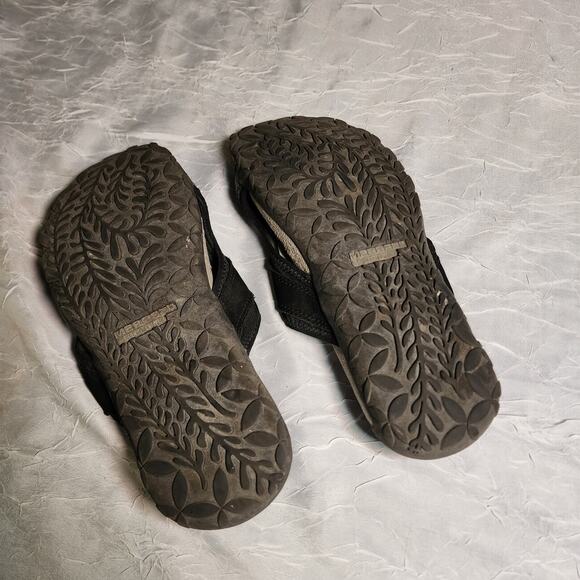 Merrell Terran Post Slide Sandals Womens Size 7 Black J55342 Gorpcore Sporty - Picture 5 of 6